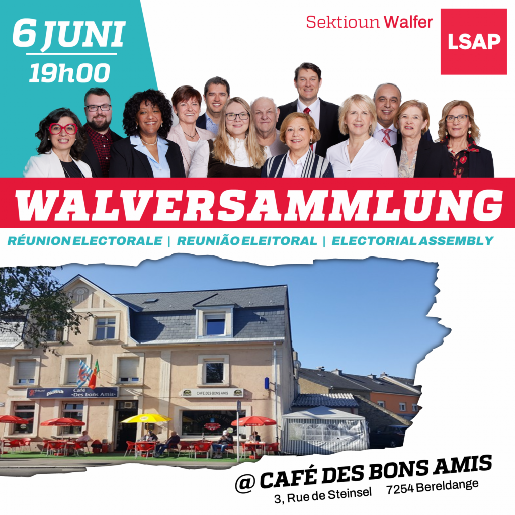 Walversammlung / Réunion électorale / Electoral Assembly / Reunião eleitoral  